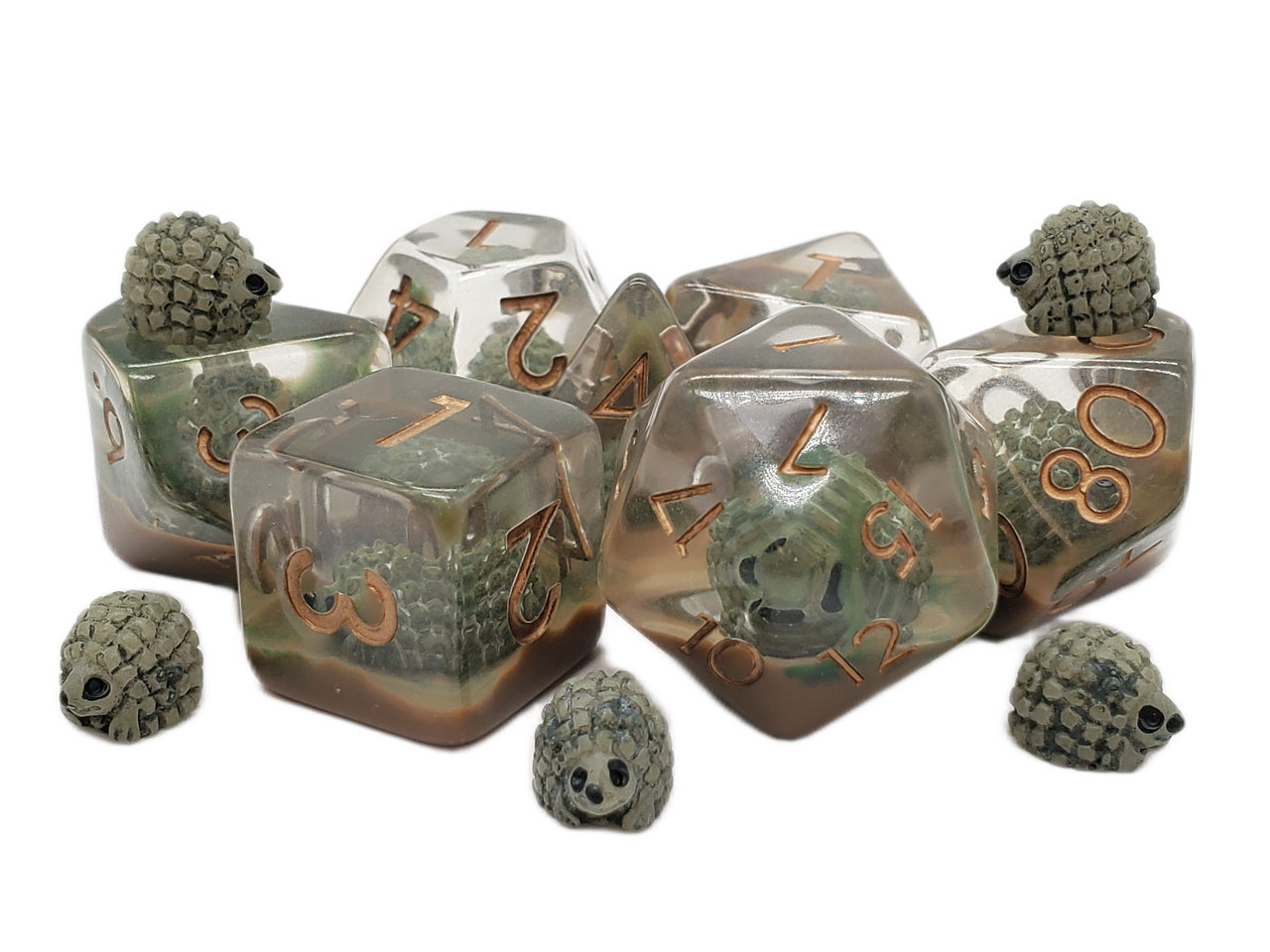 Acrylic-Resin RPG Dice Sets -  Animal Kingdom