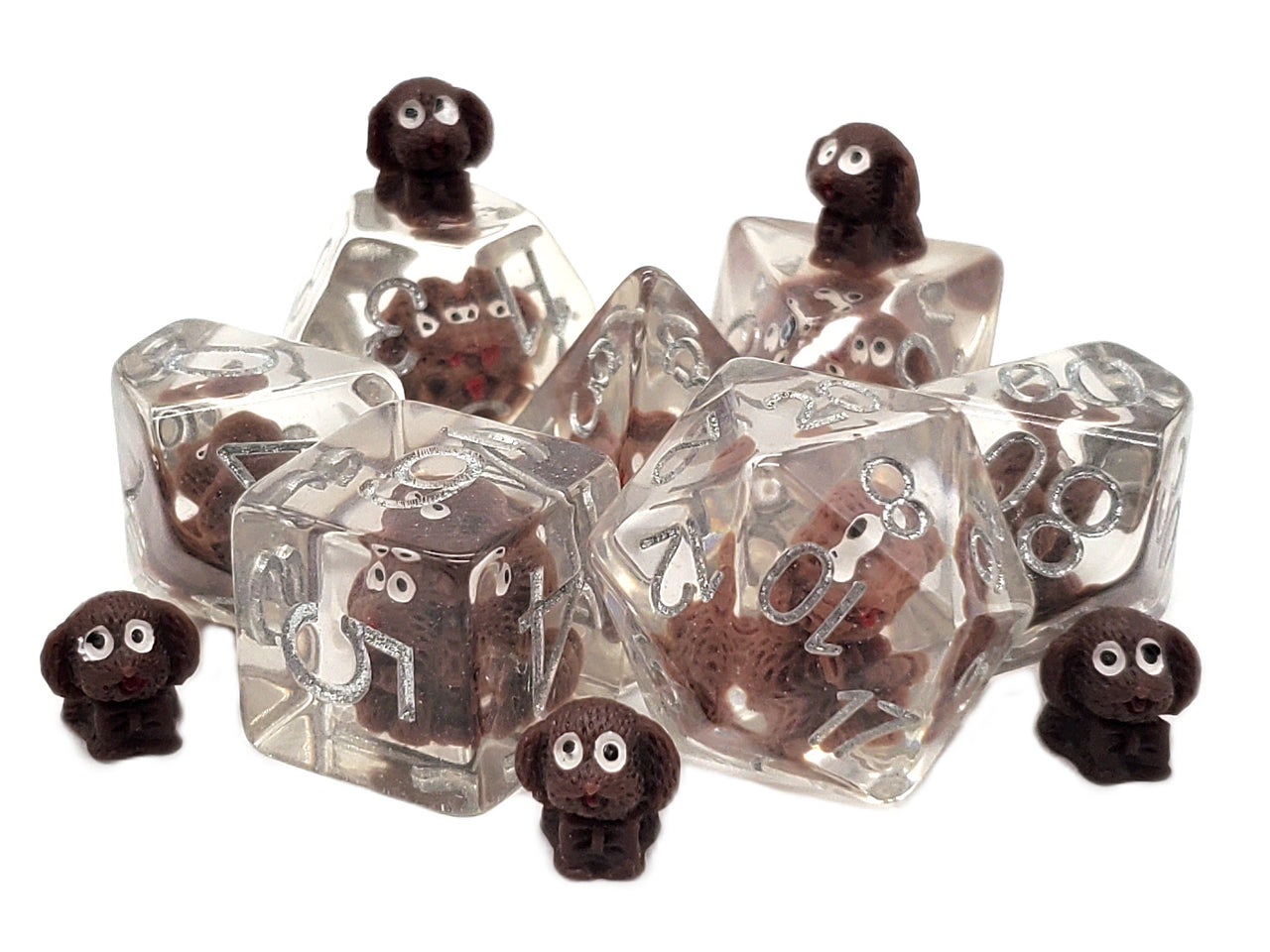 Acrylic-Resin RPG Dice Sets -  Animal Kingdom