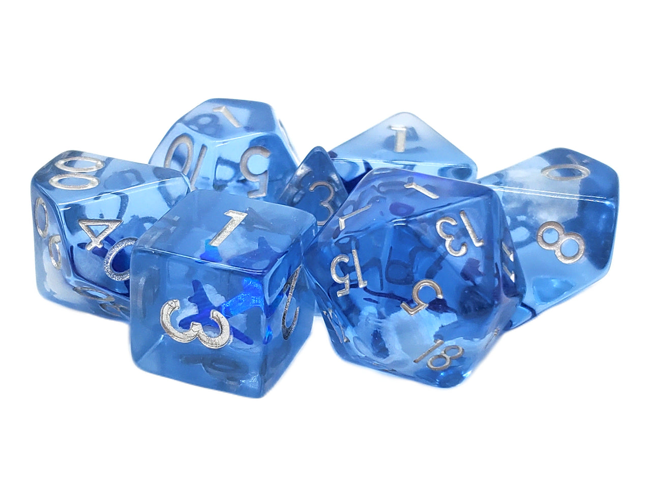 Acrylic-Resin RPG Dice Sets -  Gradients & Infused