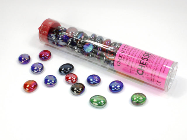 Chessex - Glass Stone Tubes