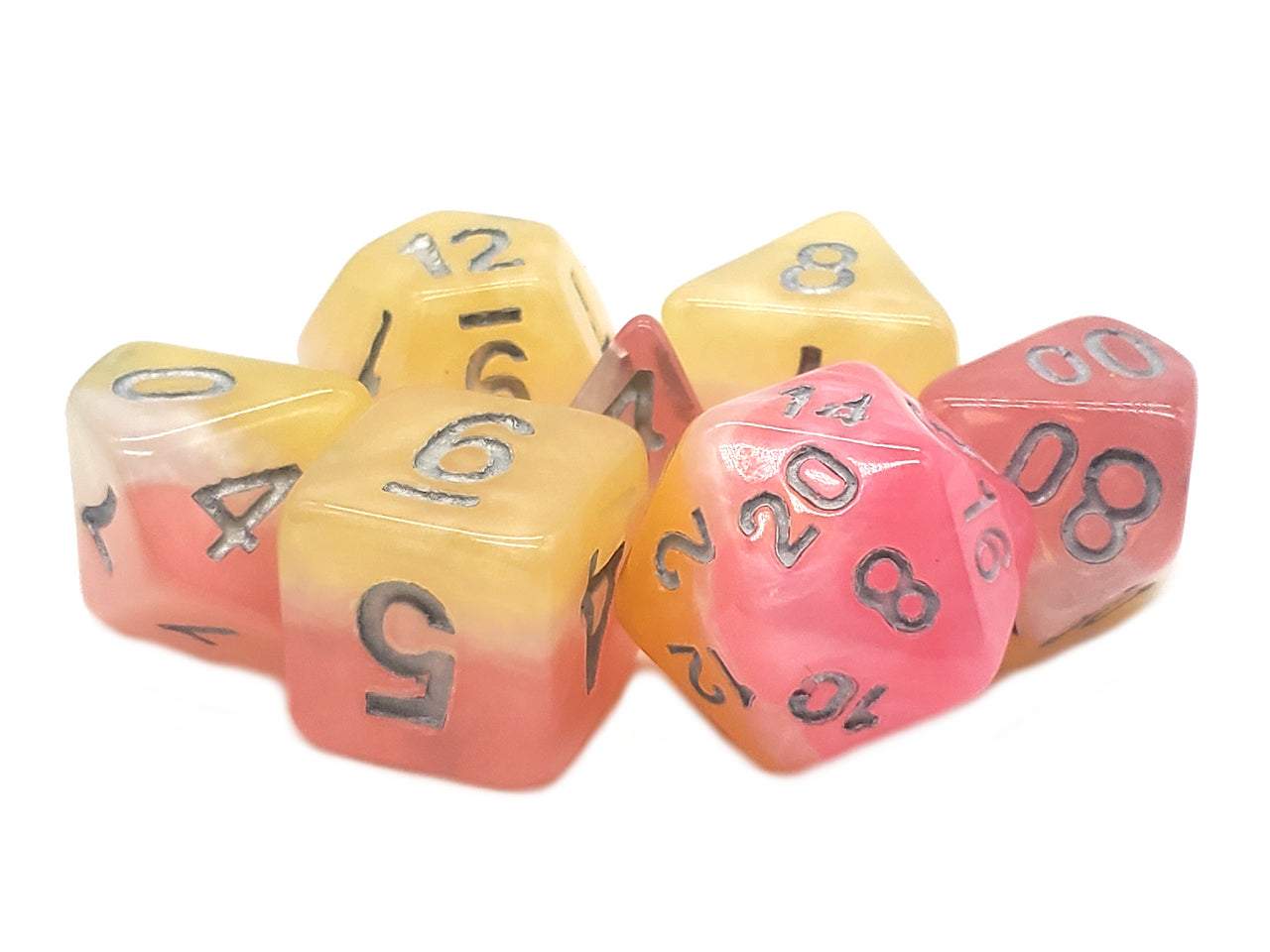 Acrylic-Resin RPG Dice Sets -  Gradients & Infused