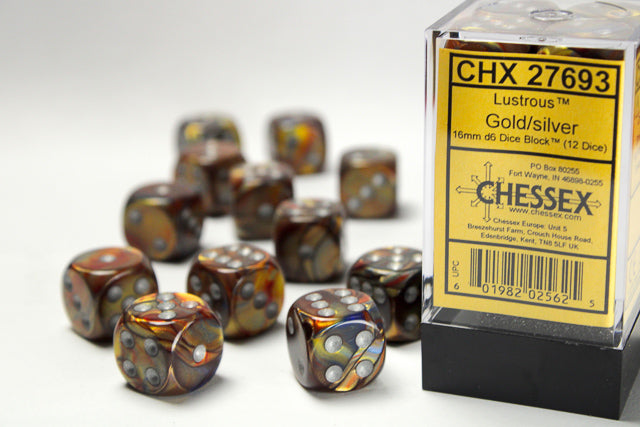 Chessex - D6 16mm Dice Sets