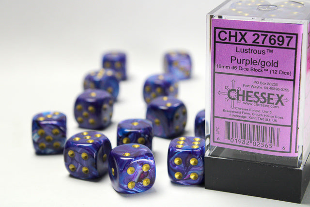 Chessex - D6 16mm Dice Sets