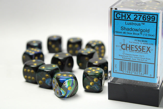 Chessex - D6 16mm Dice Sets