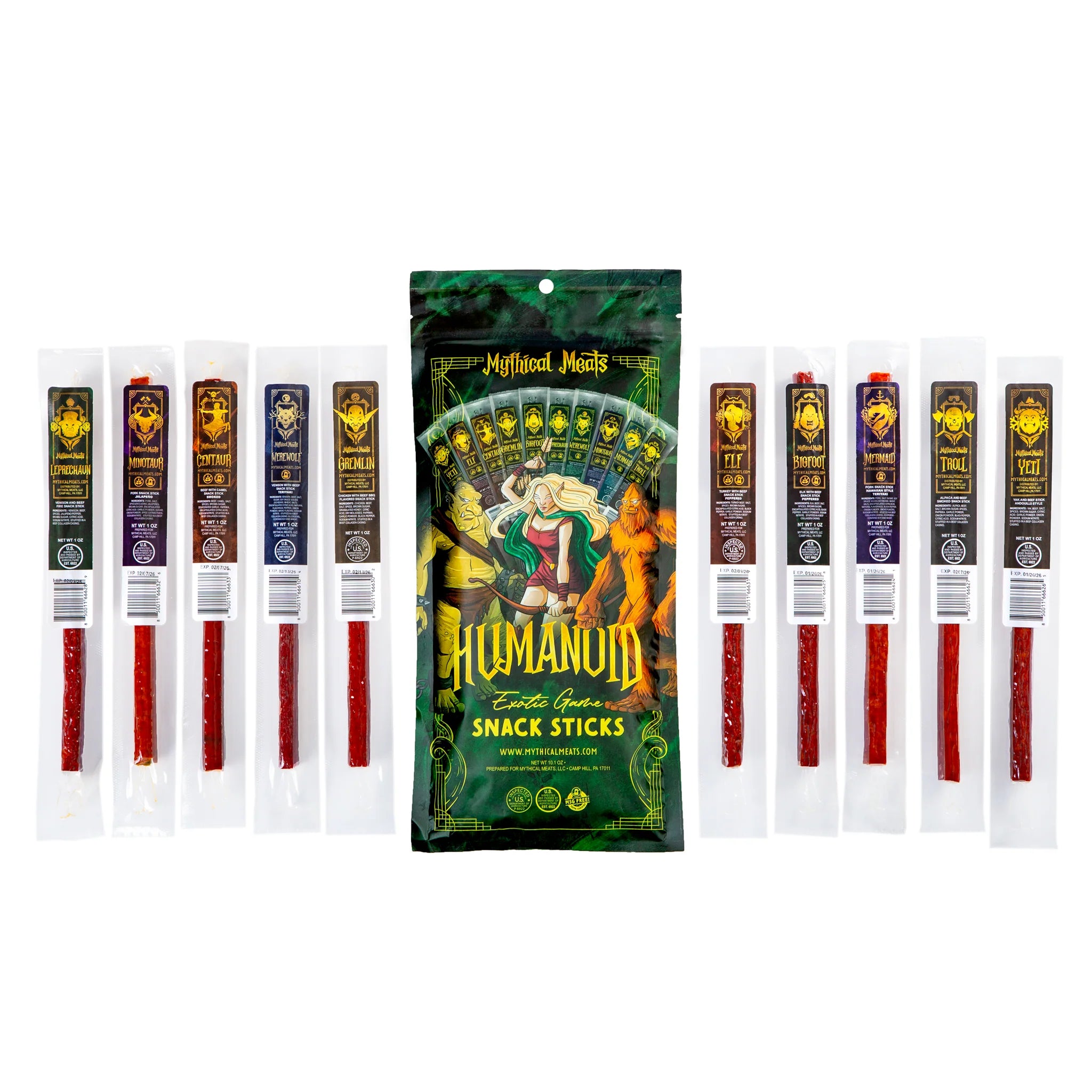Snack Sticks - Variety Packs