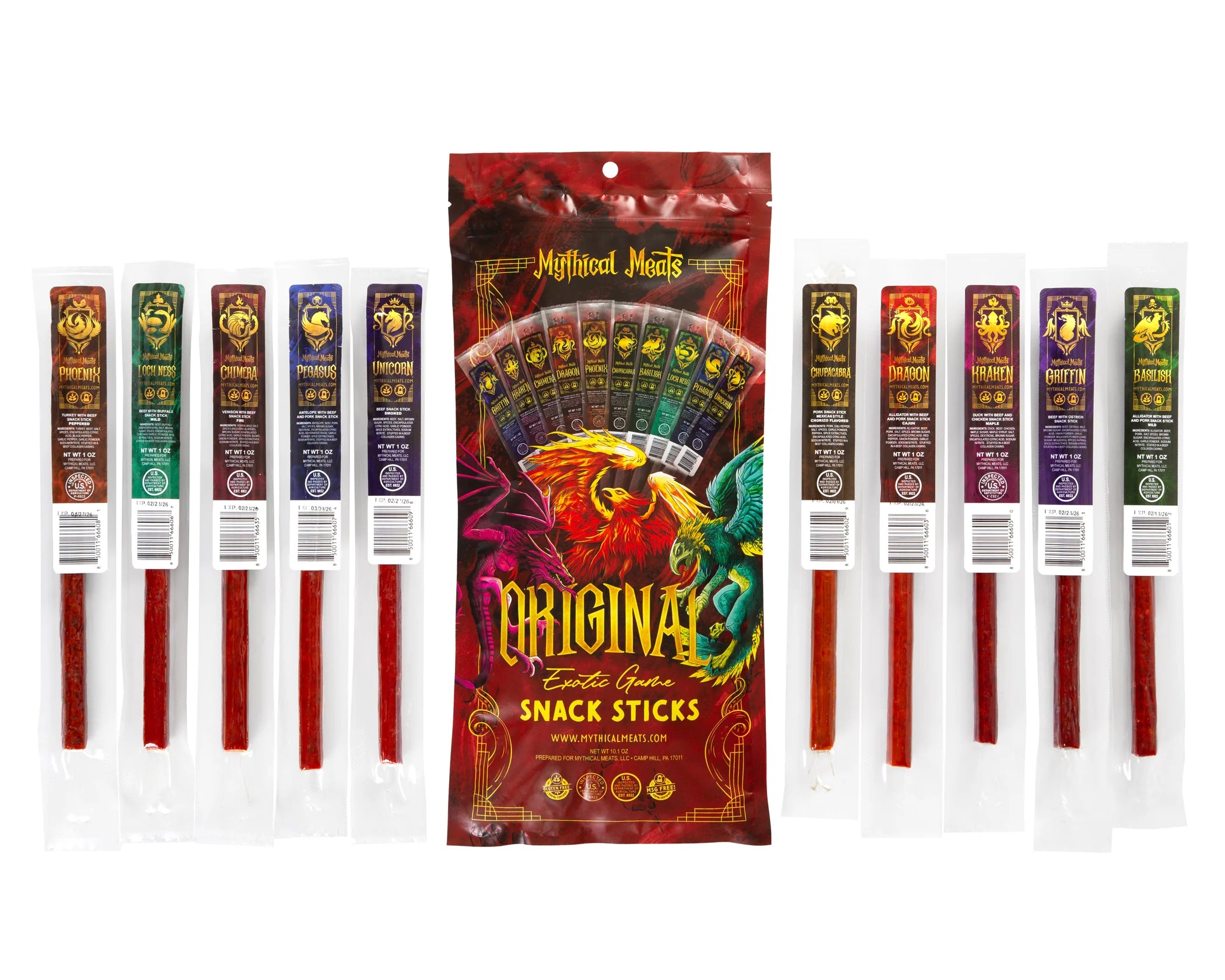 Snack Sticks - Variety Packs