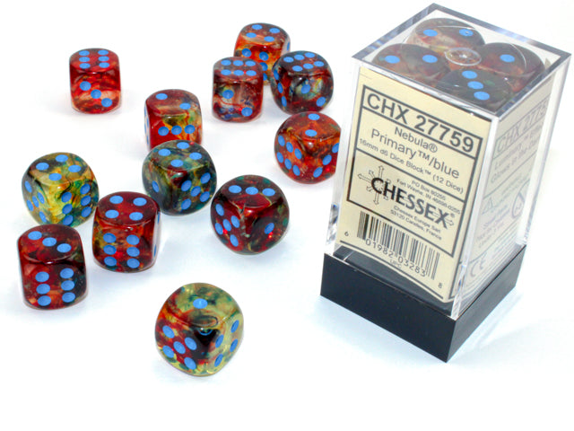 Chessex - D6 16mm Dice Sets