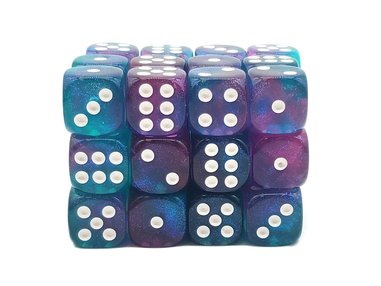 Galaxy-36ct 12mm D6 Dice Set-  Gradients