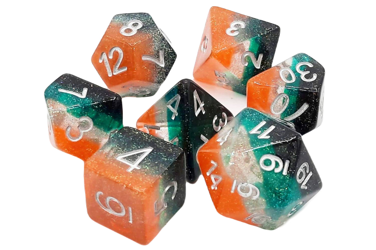 Acrylic-Resin RPG Dice Sets -  Gradients & Infused