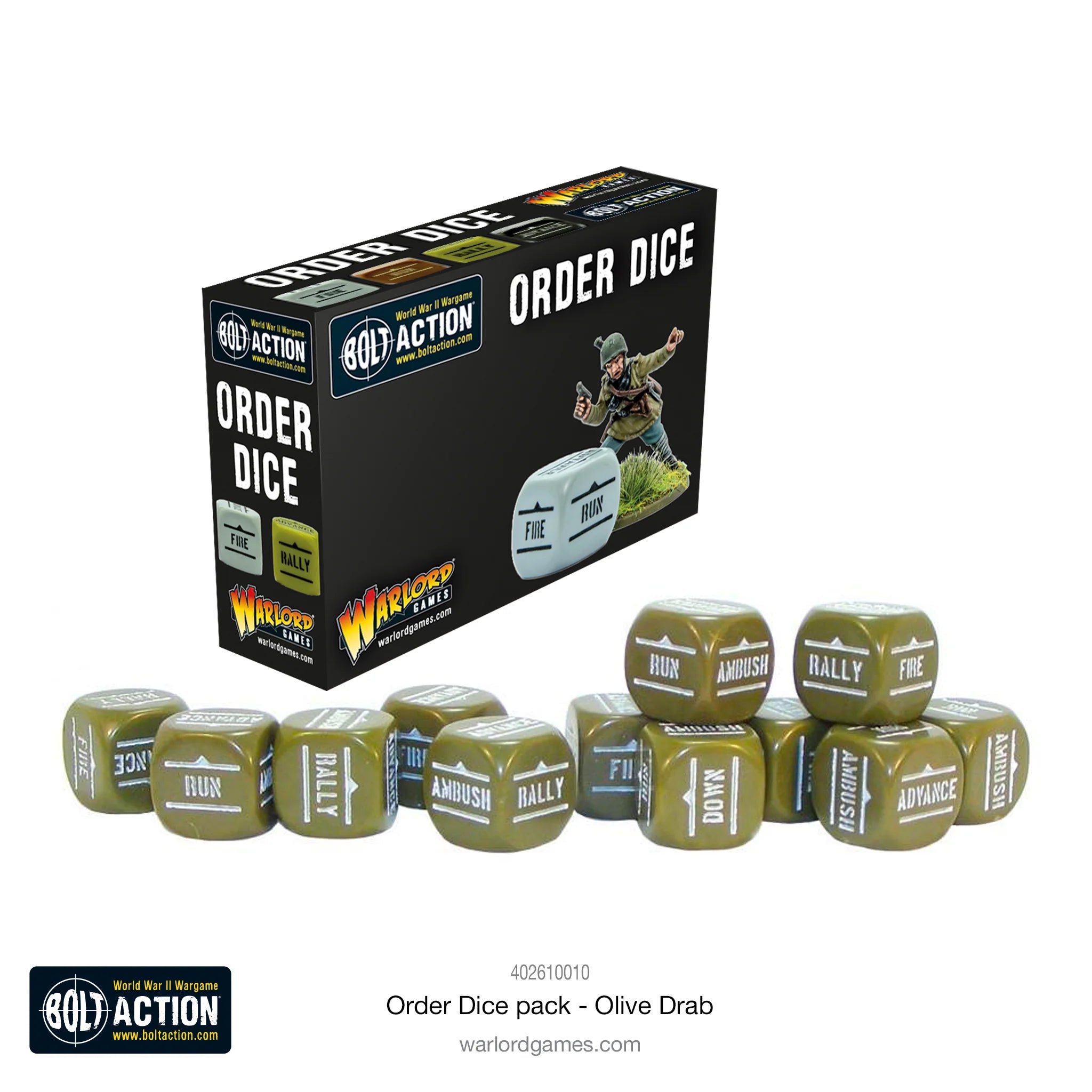 Bolt Action - Dice & Accessories