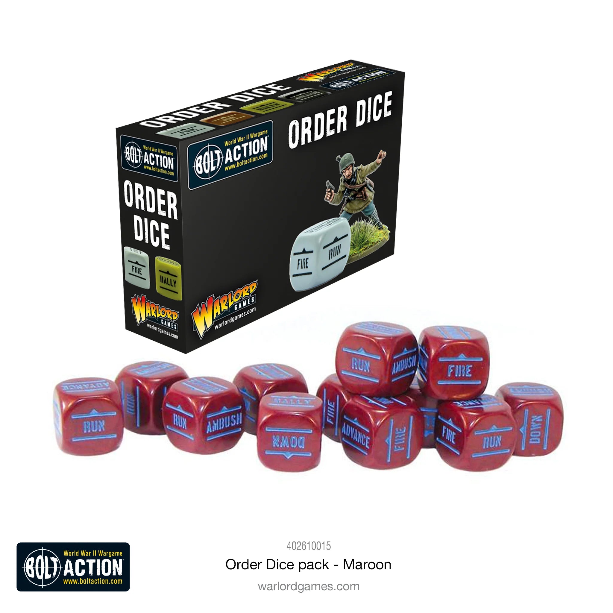 Bolt Action - Dice & Accessories