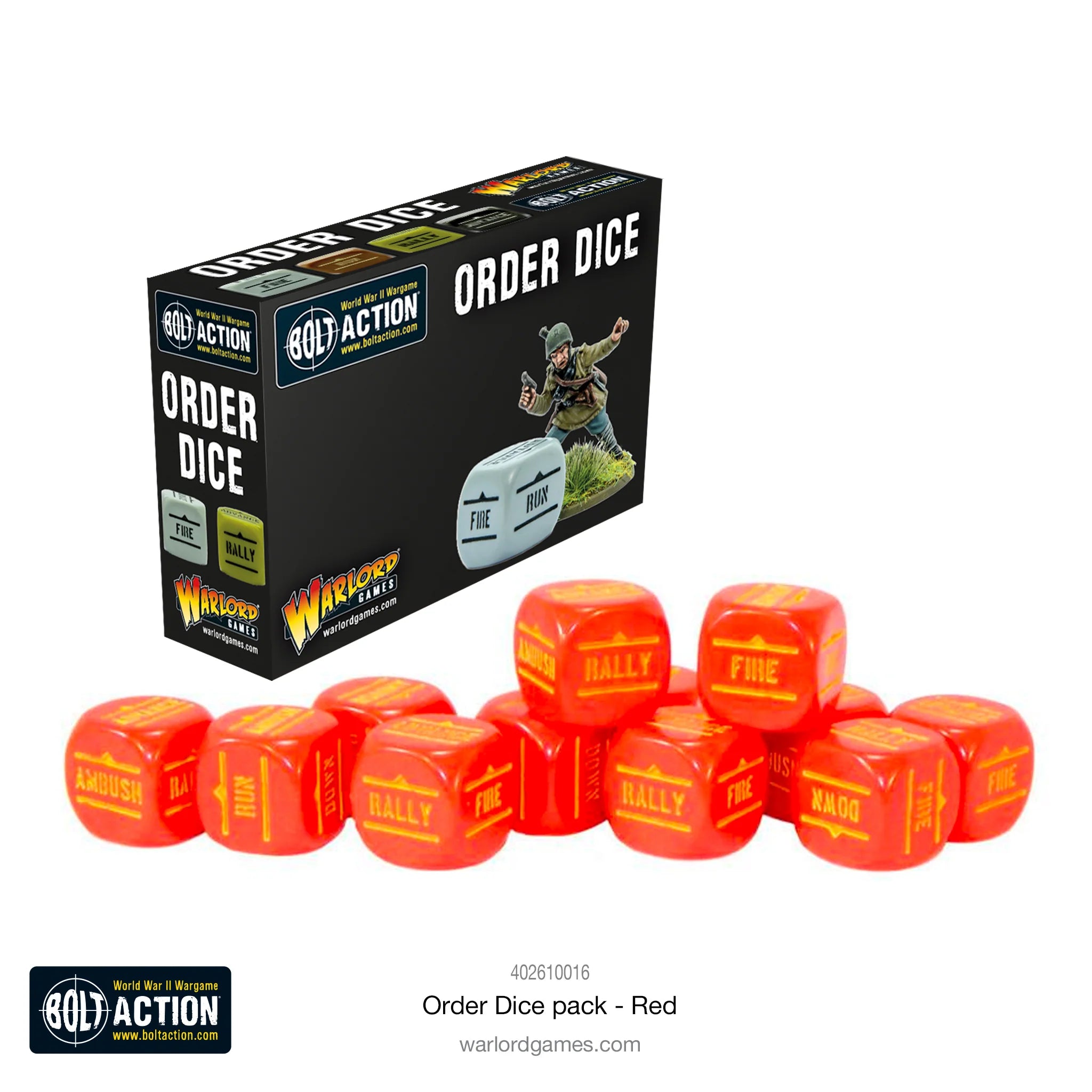 Bolt Action - Dice & Accessories