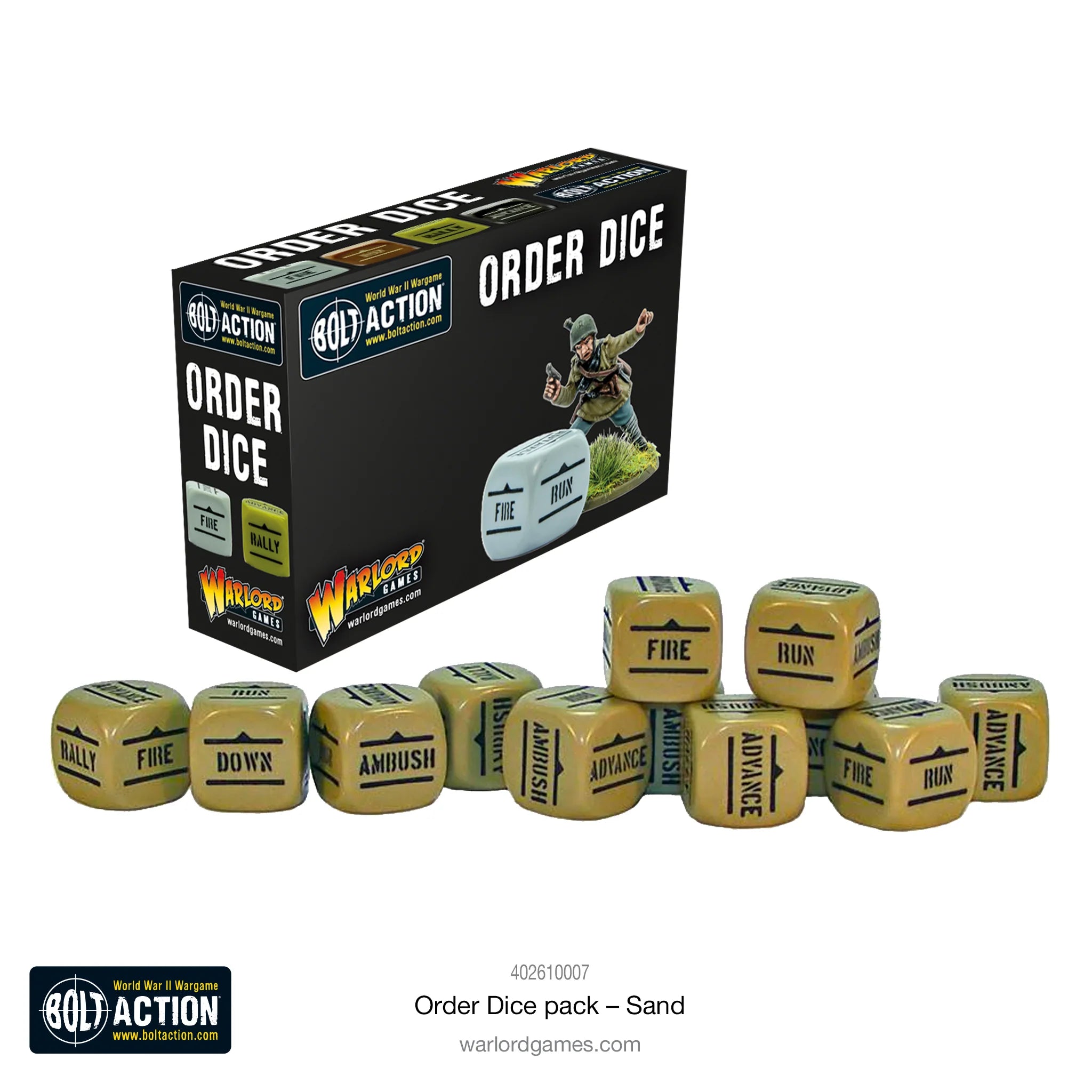 Bolt Action - Dice & Accessories