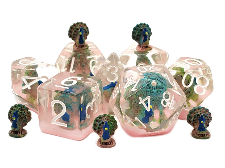 Acrylic-Resin RPG Dice Sets -  Animal Kingdom