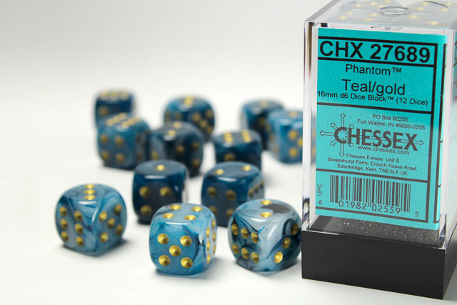 Chessex - D6 16mm Dice Sets
