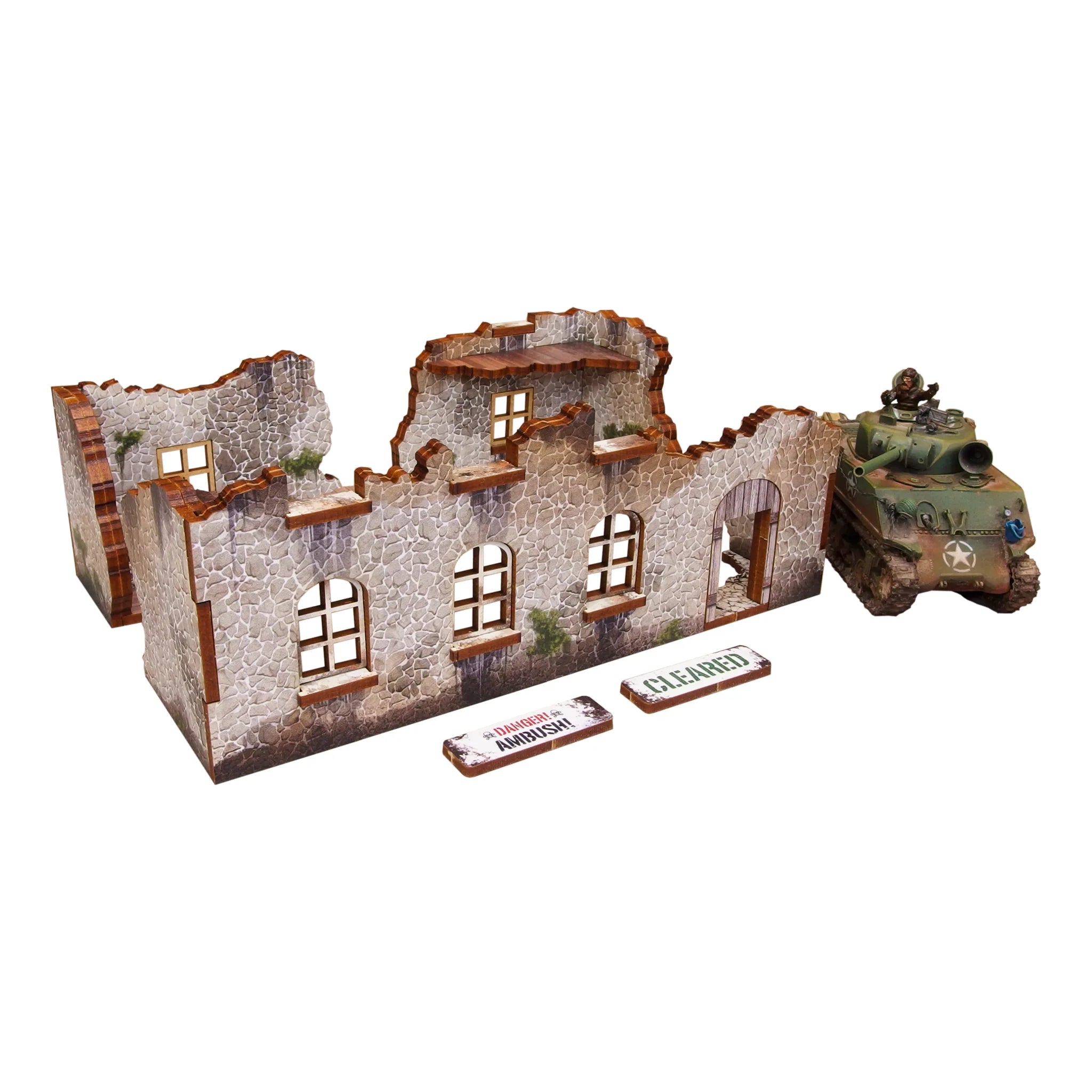 Bolt Action Terrain (MDF)