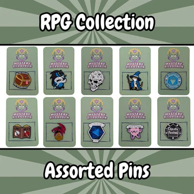 Mystery Dice Goblin - Enamel Pins & Acessories