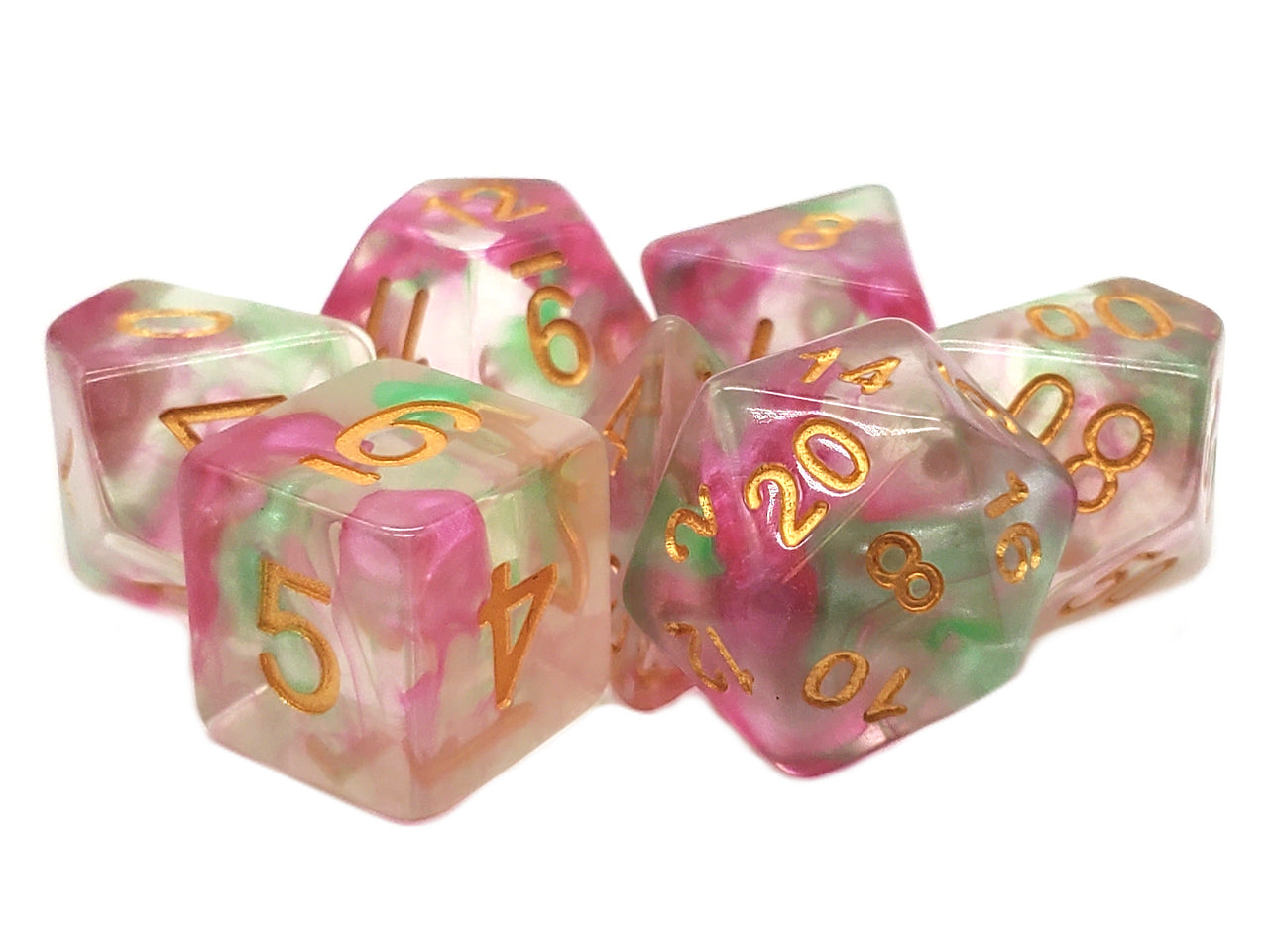 Acrylic-Resin RPG Dice Sets -  Gradients & Infused