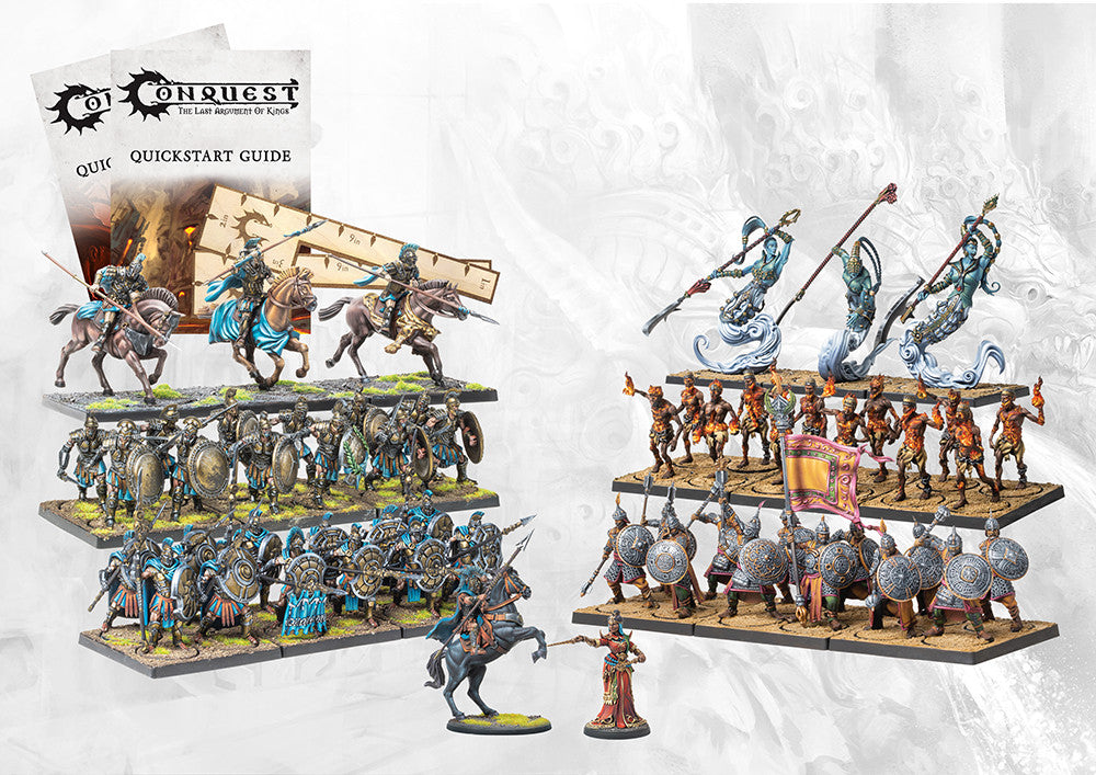 Conquest: Two Player Starters, Rules, Accessories