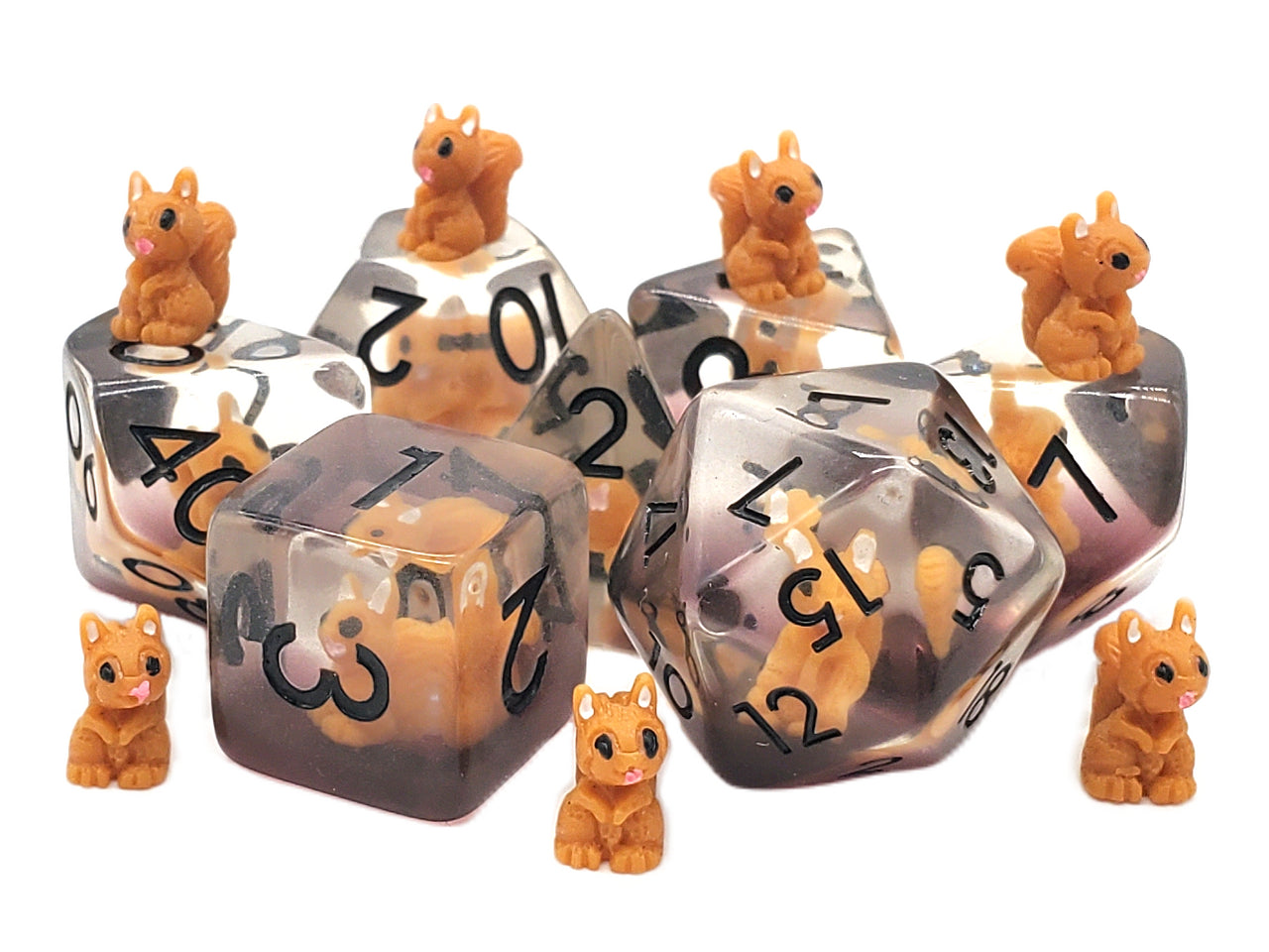 Acrylic-Resin RPG Dice Sets -  Animal Kingdom