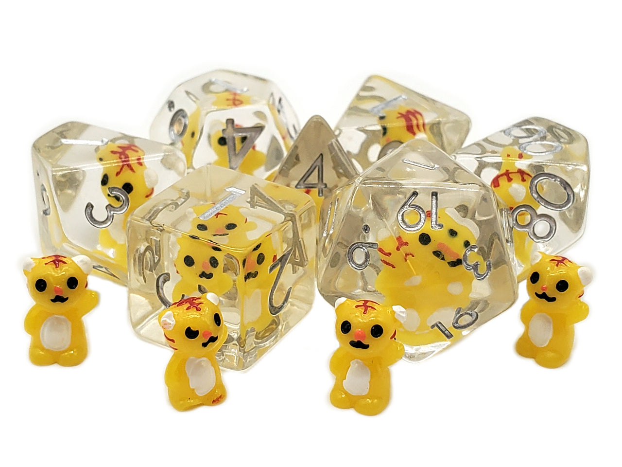 Acrylic-Resin RPG Dice Sets -  Animal Kingdom
