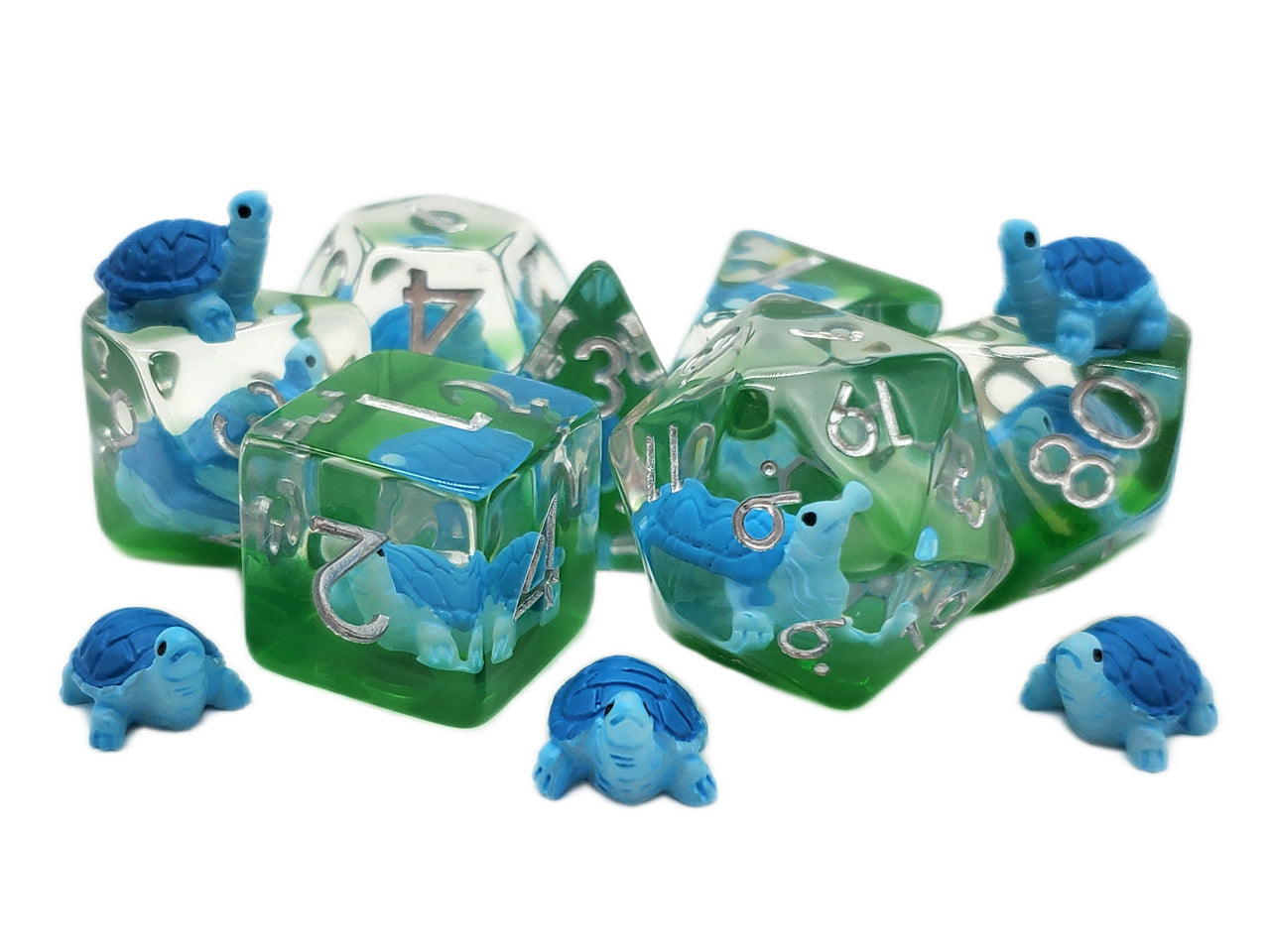 Acrylic-Resin RPG Dice Sets -  Animal Kingdom