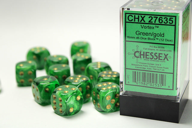 Chessex - D6 16mm Dice Sets