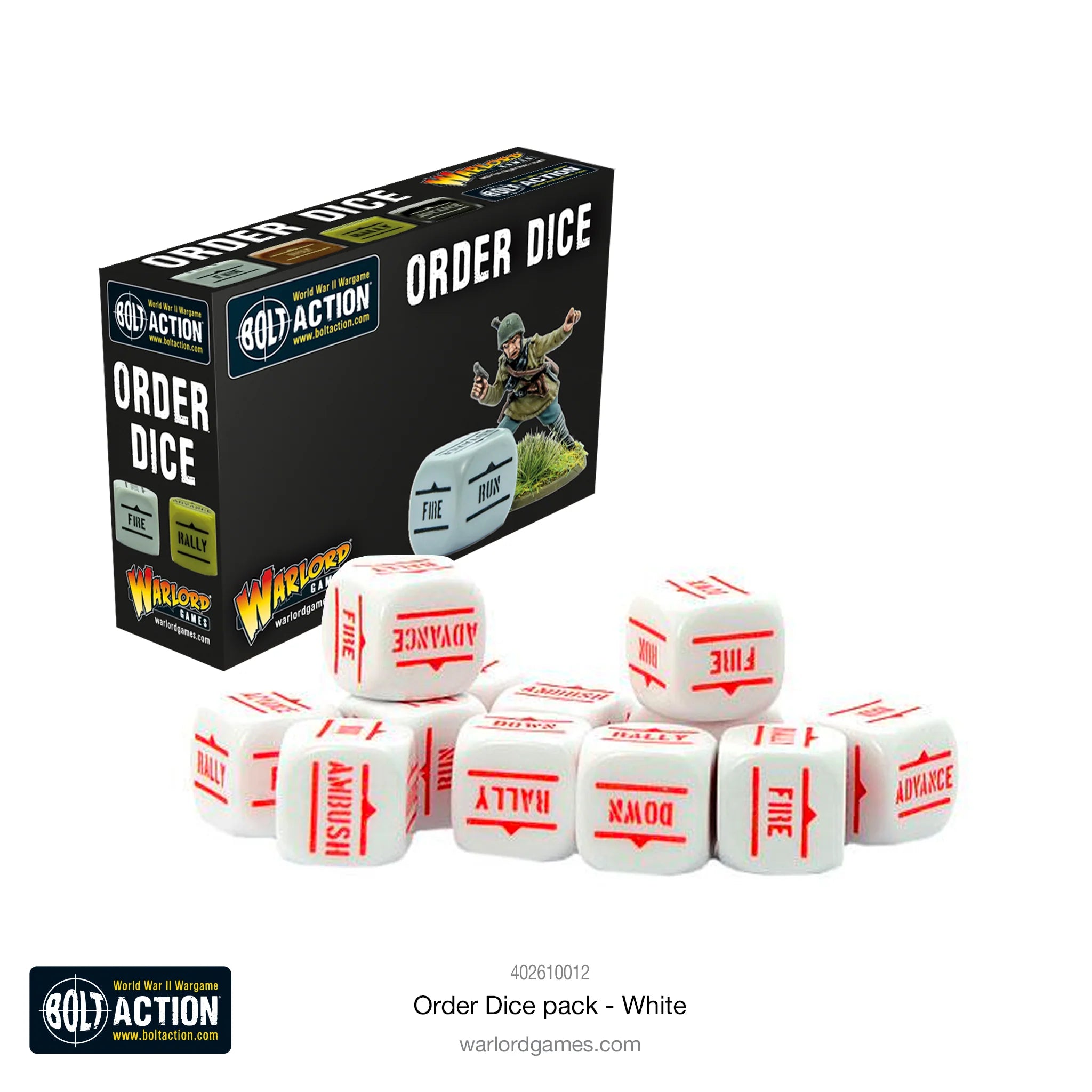 Bolt Action - Dice & Accessories