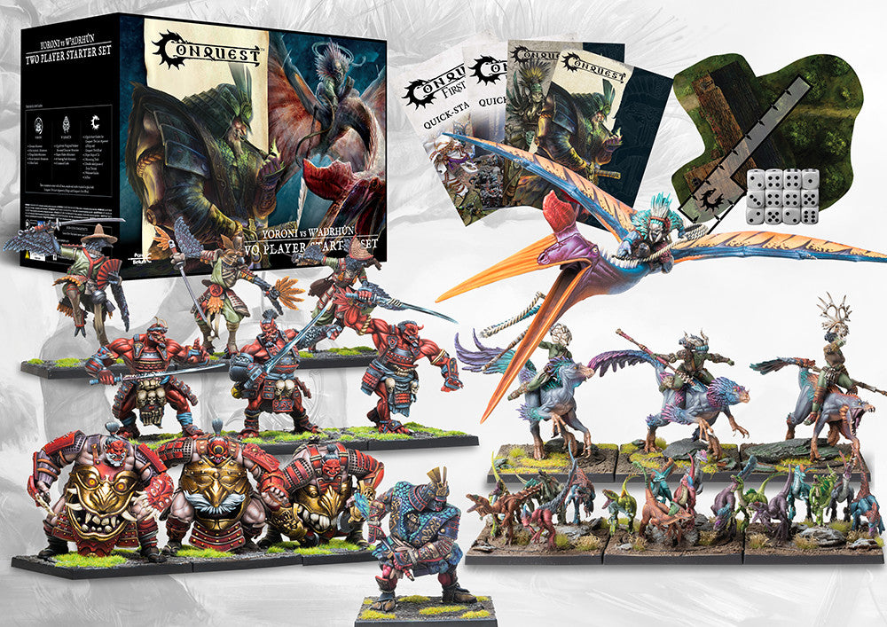 Conquest: Two Player Starters, Rules, Accessories