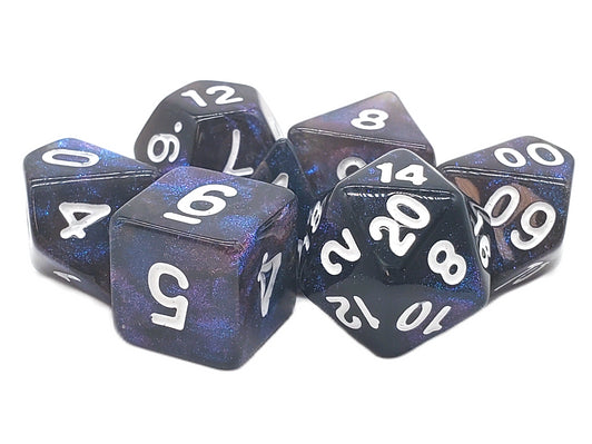 Acrylic-Resin RPG Dice Sets -  Galaxy