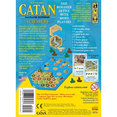 Catan: 5-6 Player Seafarers-DoubleCGames