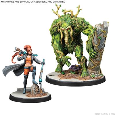 Elsa Bloodstone & Man-Thing-DoubleCGames