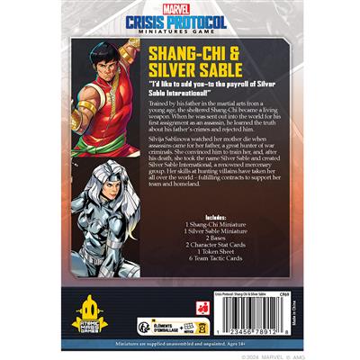 Shang Chi & Silver Sable-DoubleCGames