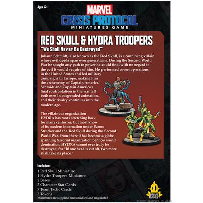RED SKULL & HYDRA TROOPS-DoubleCGames