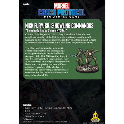 Nick Fury, SR. & Howling Commandos-DoubleCGames