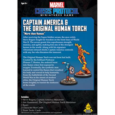 Captain America & The Original Human Torch-DoubleCGames