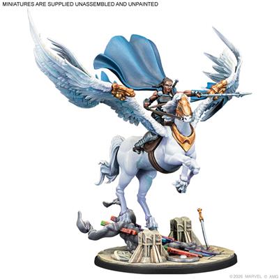 Valkyrie and Elendil & Warriors Three