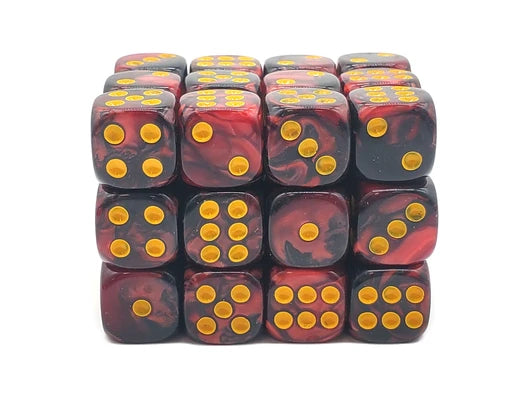 Vorpal-36ct 12mm D6 Dice Set-  Gradients