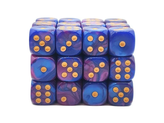 Vorpal-36ct 12mm D6 Dice Set-  Gradients