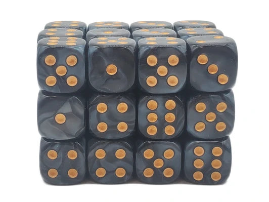 Pearl Drop-36ct 12mm D6 Dice Set-  Gradients
