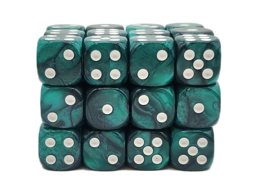 Pearl Drop-36ct 12mm D6 Dice Set-  Gradients