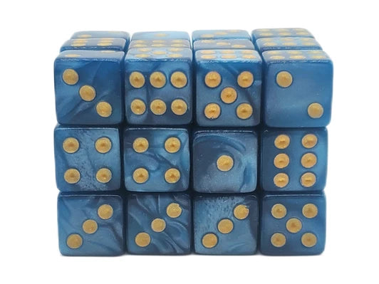 Pearl Drop-36ct 12mm D6 Dice Set-  Gradients