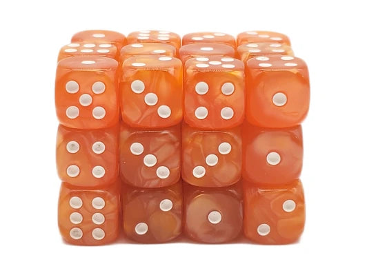 Pearl Drop-36ct 12mm D6 Dice Set-  Gradients