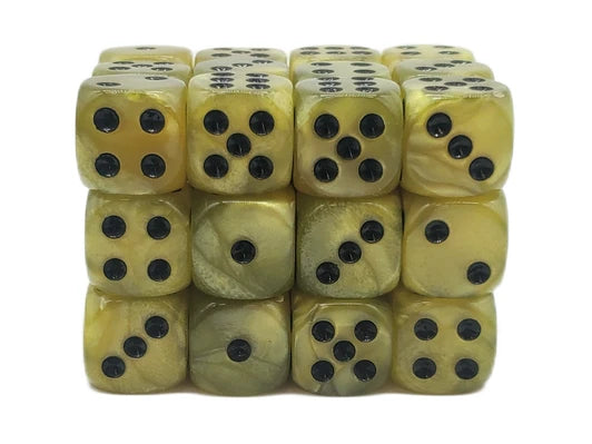 Pearl Drop-36ct 12mm D6 Dice Set-  Gradients