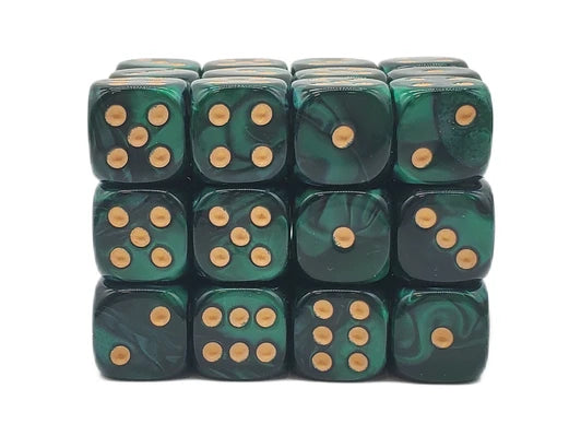 Vorpal-36ct 12mm D6 Dice Set-  Gradients