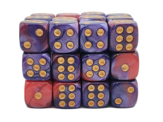 Vorpal-36ct 12mm D6 Dice Set-  Gradients