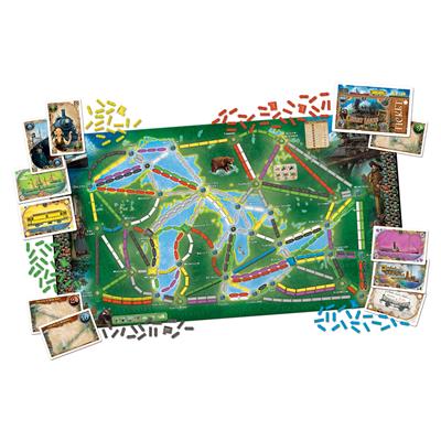Ticket to Ride: Rails and Sails-DoubleCGames
