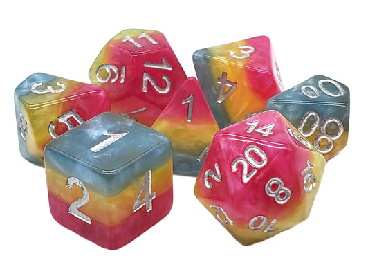 Acrylic-Resin RPG Dice Sets -  Gradients