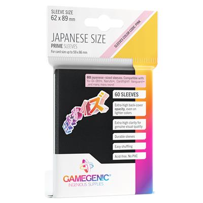 Japanese Size Prime Sleeves (Assorted Colors)-DoubleCGames