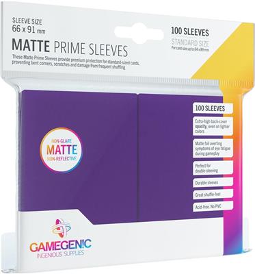Matte Prime Sleeves (Assorted Colors)-DoubleCGames
